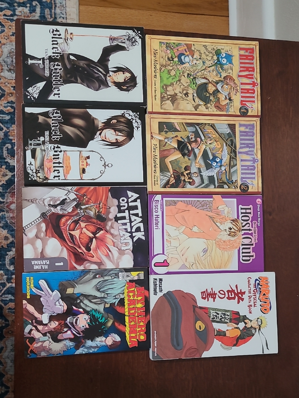 Assorted Manga Bundle with Colorful Covers